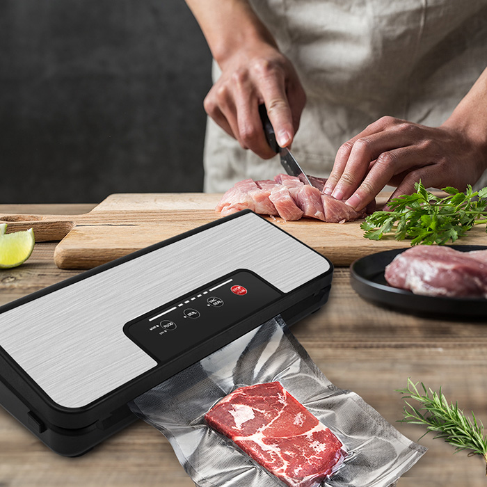 YUMYTH – Machine à emballer Sous Vide domestique, avec rouleau de découpe intégrée, pour le stockage des aliments, T285 YUMYTH – Machine à emballer Sous Vide domestique, avec rouleau de découpe intégrée, pour le stockage des aliments, T285