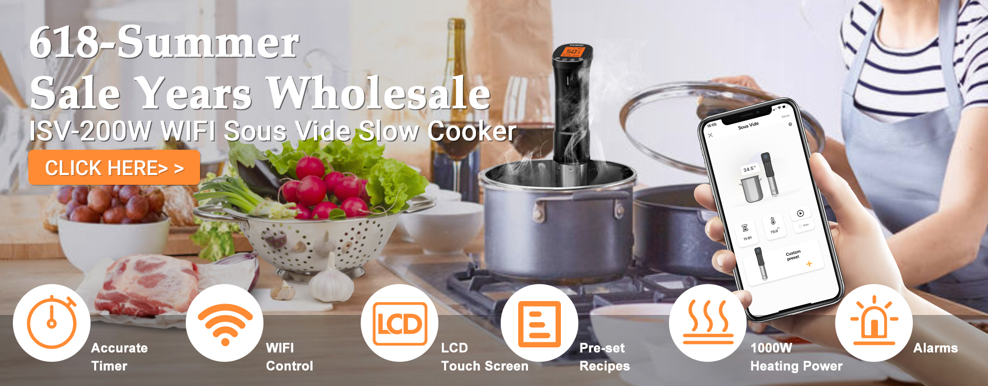 INKBIRD – machine à emballer sous vide, Modes sec/humide/impulsion/boîte, fermeture à glissière, pour conserver les aliments, appareil de cuisine