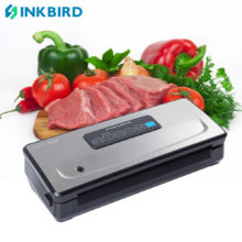 INKBIRD – machine à emballer sous vide, Modes sec/humide/impulsion/boîte, fermeture à glissière, pour conserver les aliments, appareil de cuisine