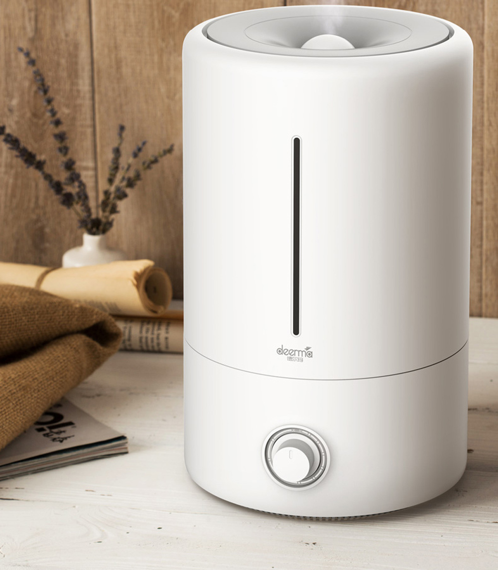Deerma – humidificateur d'air F628W 5L, vaporisateur de brume silencieuse, diffuseur de parfum, humidificateur ultrasonique pour la maison et le bureau Deerma – humidificateur d'air F628W 5L, vaporisateur de brume silencieuse, diffuseur de parfum, humidificateur ultrasonique pour la maison et le bureau