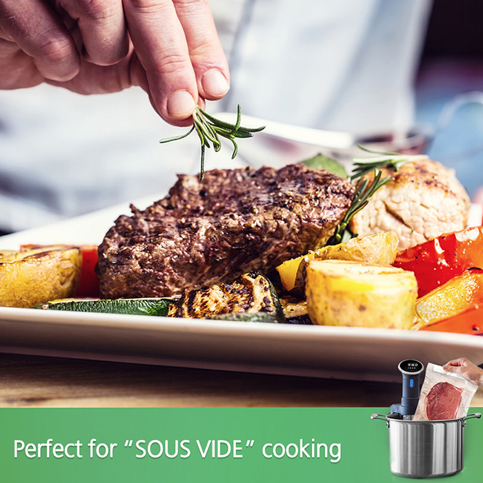 YUMYTH – 11 rouleaux de sacs Sous Vide réutilisables, de qualité alimentaire, sans BPA, thermoscelleuse, emballage, stockage en plastique, T202