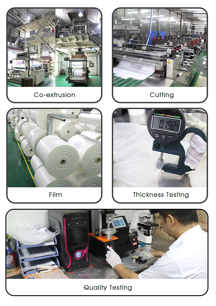 YUMYTH – 11 rouleaux de sacs Sous Vide réutilisables, de qualité alimentaire, sans BPA, thermoscelleuse, emballage, stockage en plastique, T202