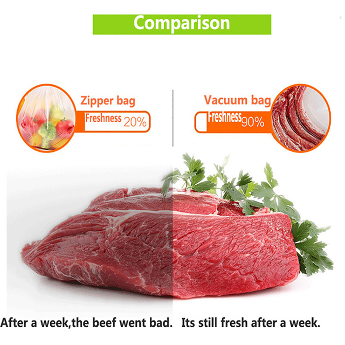 YUMYTH – 11 rouleaux de sacs Sous Vide réutilisables, de qualité alimentaire, sans BPA, thermoscelleuse, emballage, stockage en plastique, T202