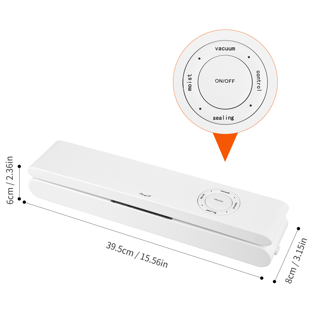 CkeyiN – Machine à emballer sous-vide électrique sans fil, Rechargeable, automatique, pour usage domestique, sec et humide, avec 10 sacs CkeyiN – Machine à emballer sous-vide électrique sans fil, Rechargeable, automatique, pour usage domestique, sec et humide, avec 10 sacs