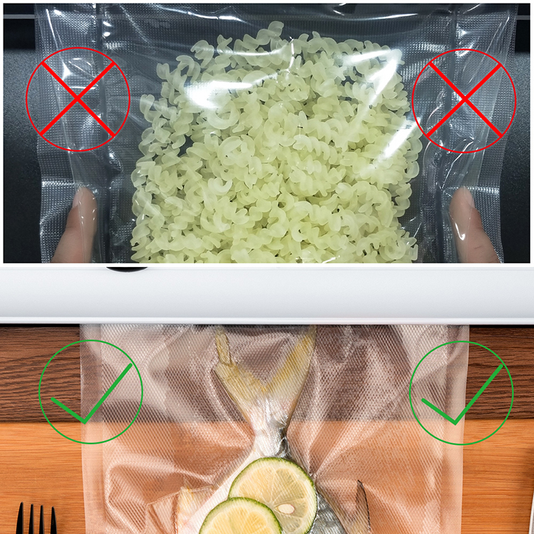 LAIMENG – Machine d'emballage Sous Vide, pour le stockage des aliments, emballage Sous Vide domestique, rouleaux de sacs Sous Vide S293 LAIMENG – Machine d'emballage Sous Vide, pour le stockage des aliments, emballage Sous Vide domestique, rouleaux de sacs Sous Vide S293