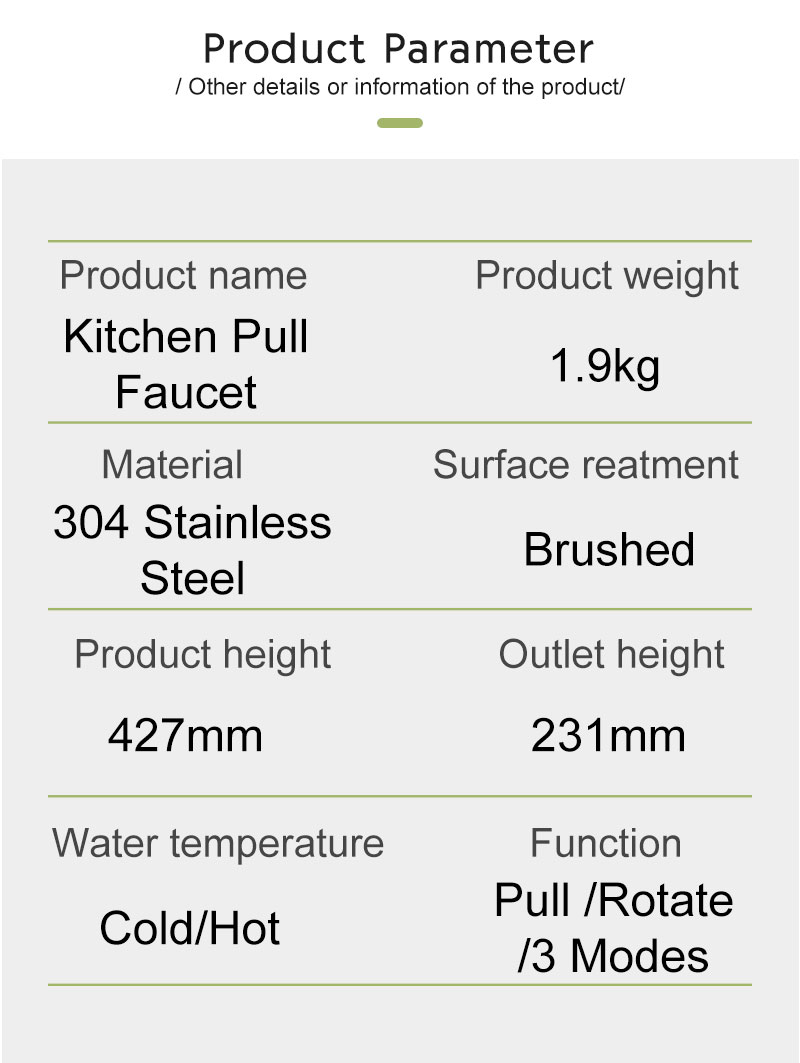 Robinet mitigeur de cuisine en Nickel brossé, extractible, tête de pulvérisation, eau chaude et froide, noir, Chrome