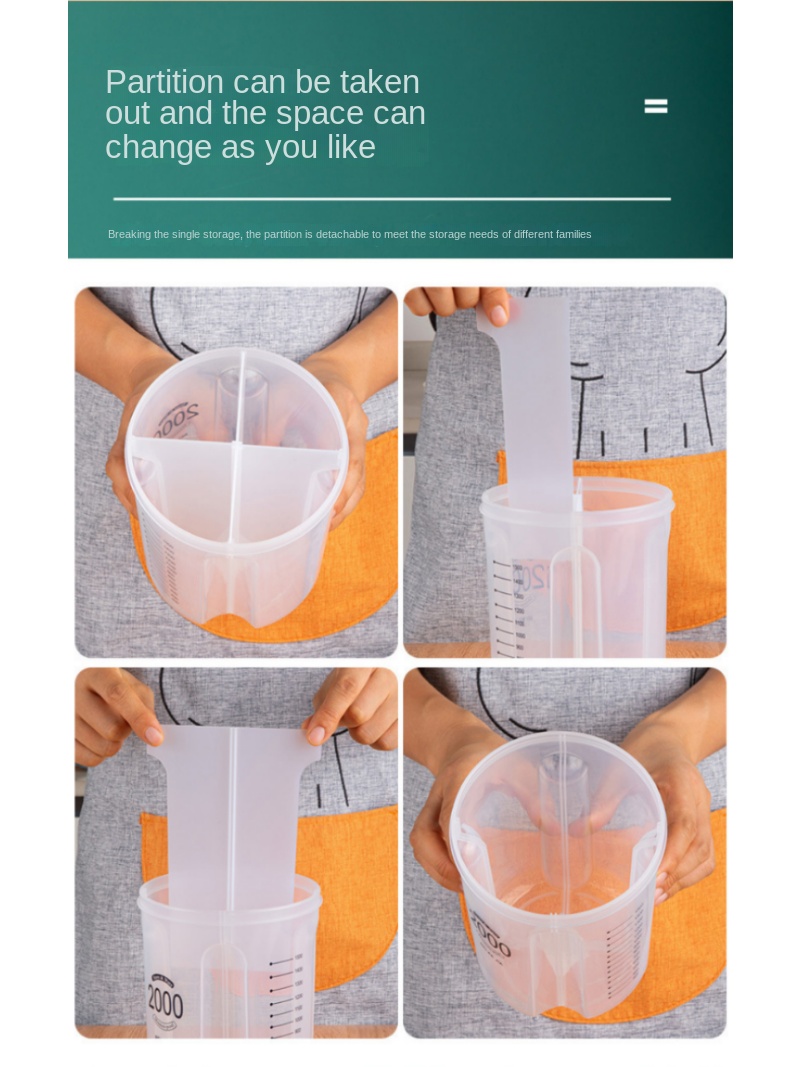 Grand récipient de stockage des aliments, tonneaux de riz rotatifs à 360 °, distributeur de céréales scellé, réservoir de riz, boîte de Grain, conteneur de stockage de cuisine Grand récipient de stockage des aliments, tonneaux de riz rotatifs à 360 °, distributeur de céréales scellé, réservoir de riz, boîte de Grain, conteneur de stockage de cuisine