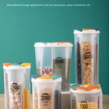 Grand récipient de stockage des aliments, tonneaux de riz rotatifs à 360 °, distributeur de céréales scellé, réservoir de riz, boîte de Grain, conteneur de stockage de cuisine