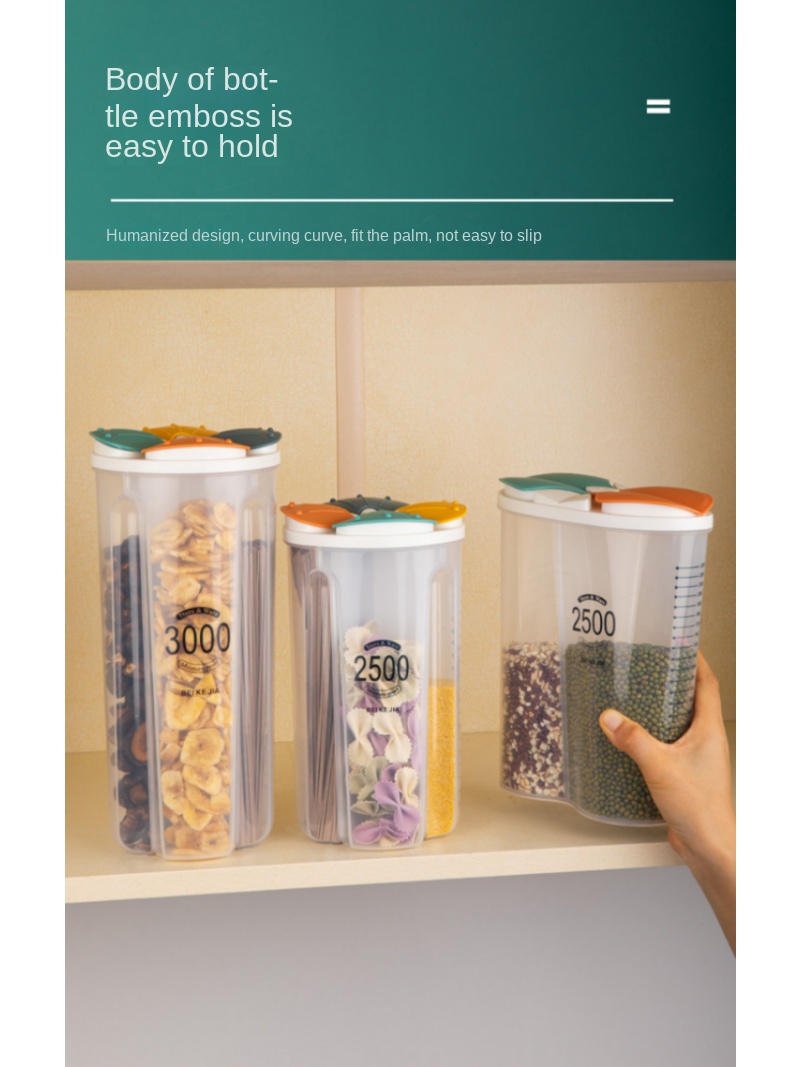 Grand récipient de stockage des aliments, tonneaux de riz rotatifs à 360 °, distributeur de céréales scellé, réservoir de riz, boîte de Grain, conteneur de stockage de cuisine Grand récipient de stockage des aliments, tonneaux de riz rotatifs à 360 °, distributeur de céréales scellé, réservoir de riz, boîte de Grain, conteneur de stockage de cuisine