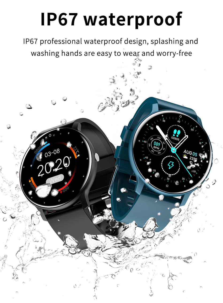 Montre connectée de Sport pour hommes et femmes, étanche IP67, avec écran tactile, Bluetooth, pour Android et IOS, 2022 Montre connectée de Sport pour hommes et femmes, étanche IP67, avec écran tactile, Bluetooth, pour Android et IOS, 2022