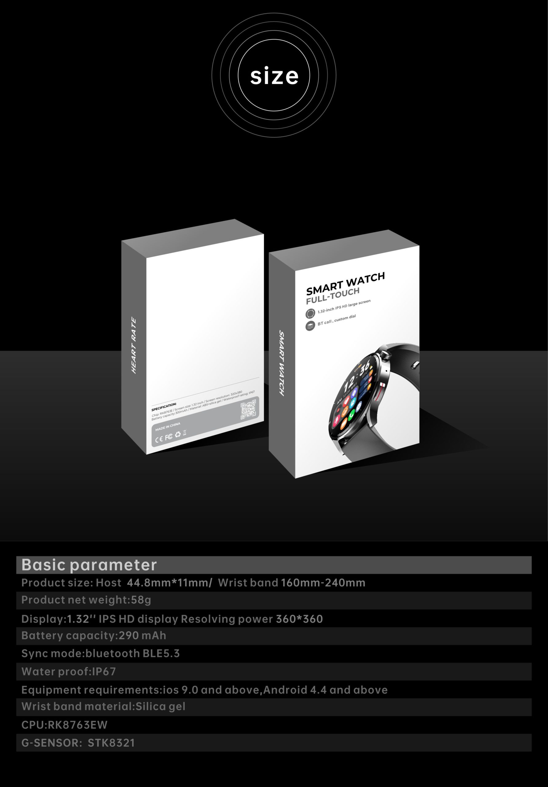 LIGE – montre connectée pour Huawei GT3 Pro pour hommes, étanche, avec cadran personnalisé, réponse aux appels, moniteur d'activité physique, nouveau LIGE – montre connectée pour Huawei GT3 Pro pour hommes, étanche, avec cadran personnalisé, réponse aux appels, moniteur d'activité physique, nouveau