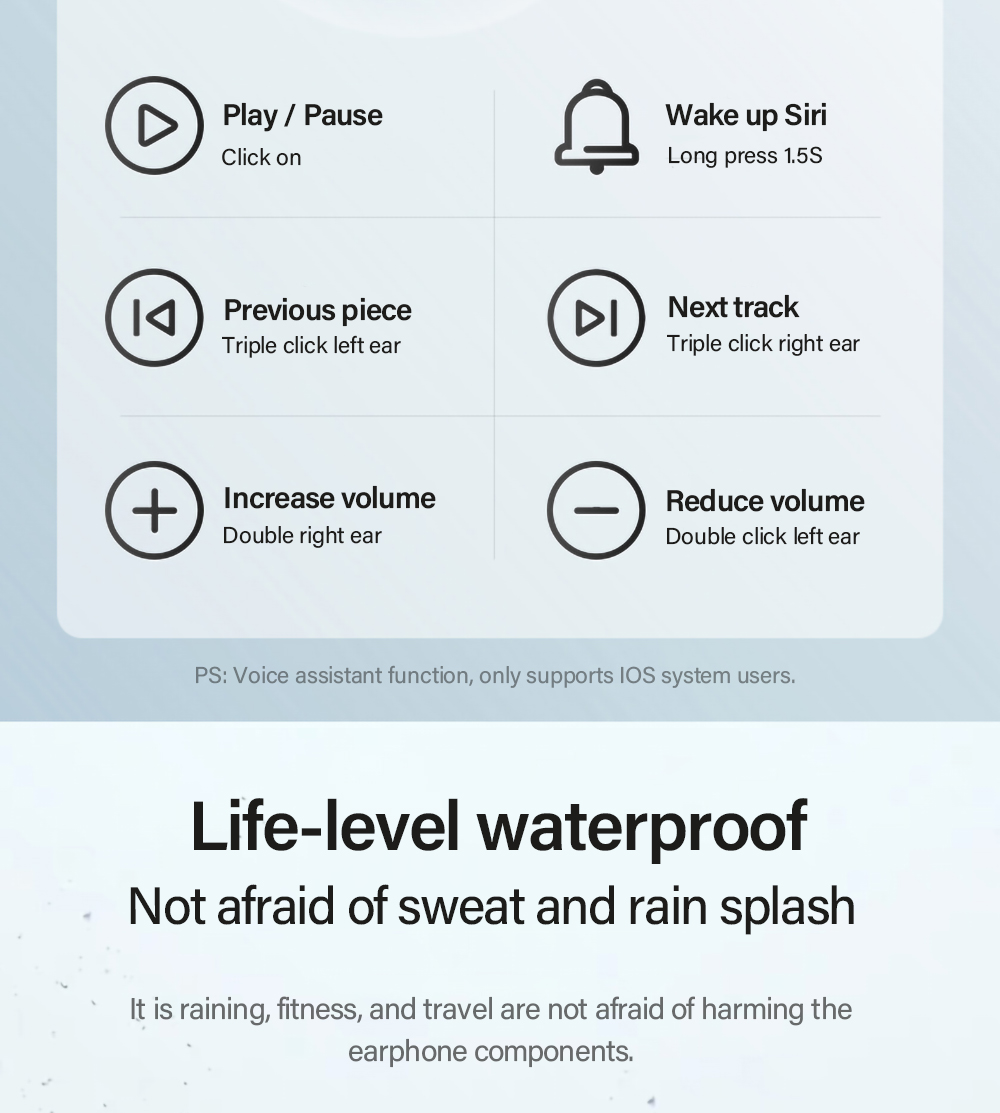 Lenovo – écouteurs sans fil Bluetooth LP40 TWS, commande tactile, casque d'écoute stéréo pour téléphone Android