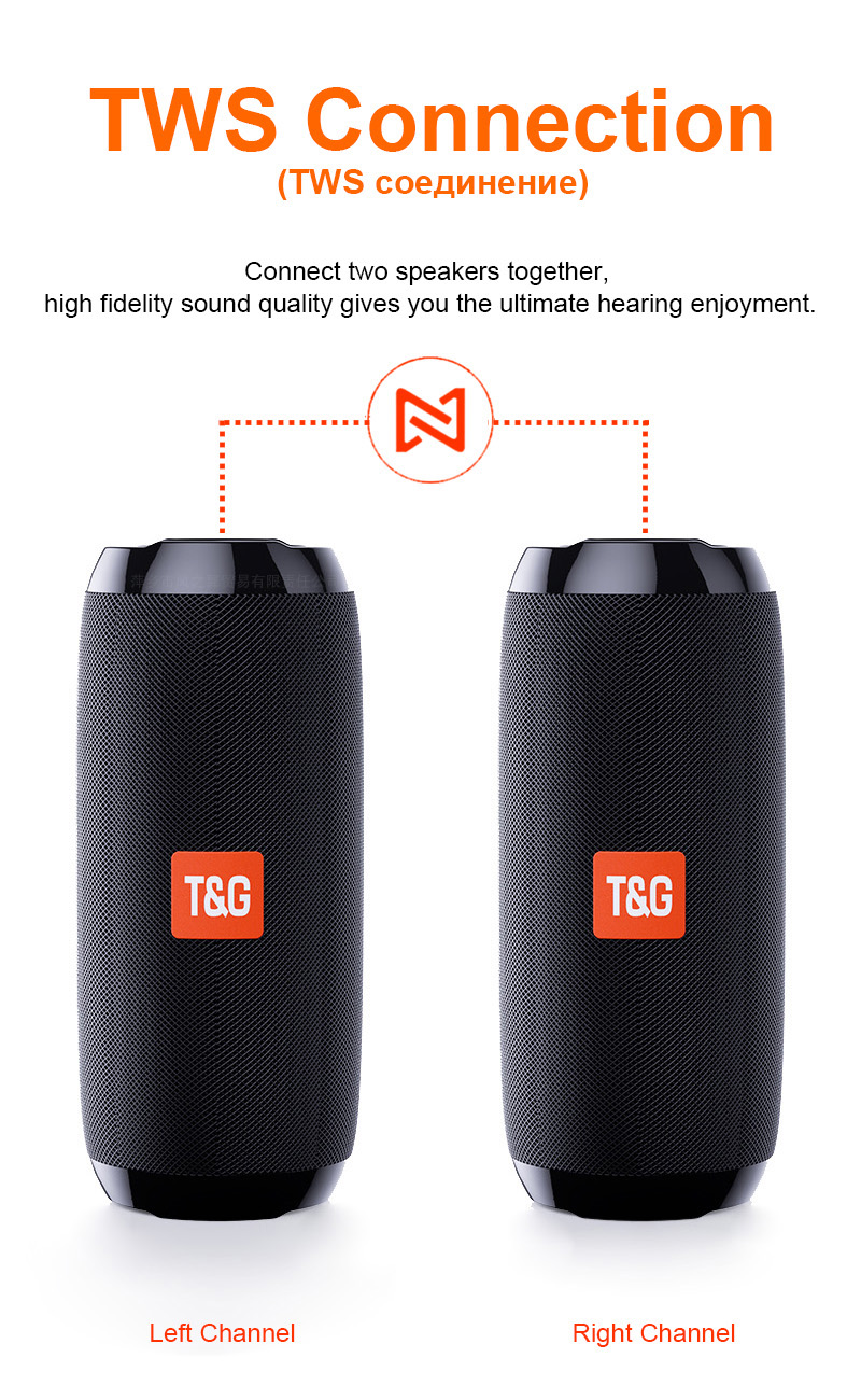 Haut-parleur stéréo Bluetooth Haut-parleur stéréo Bluetooth