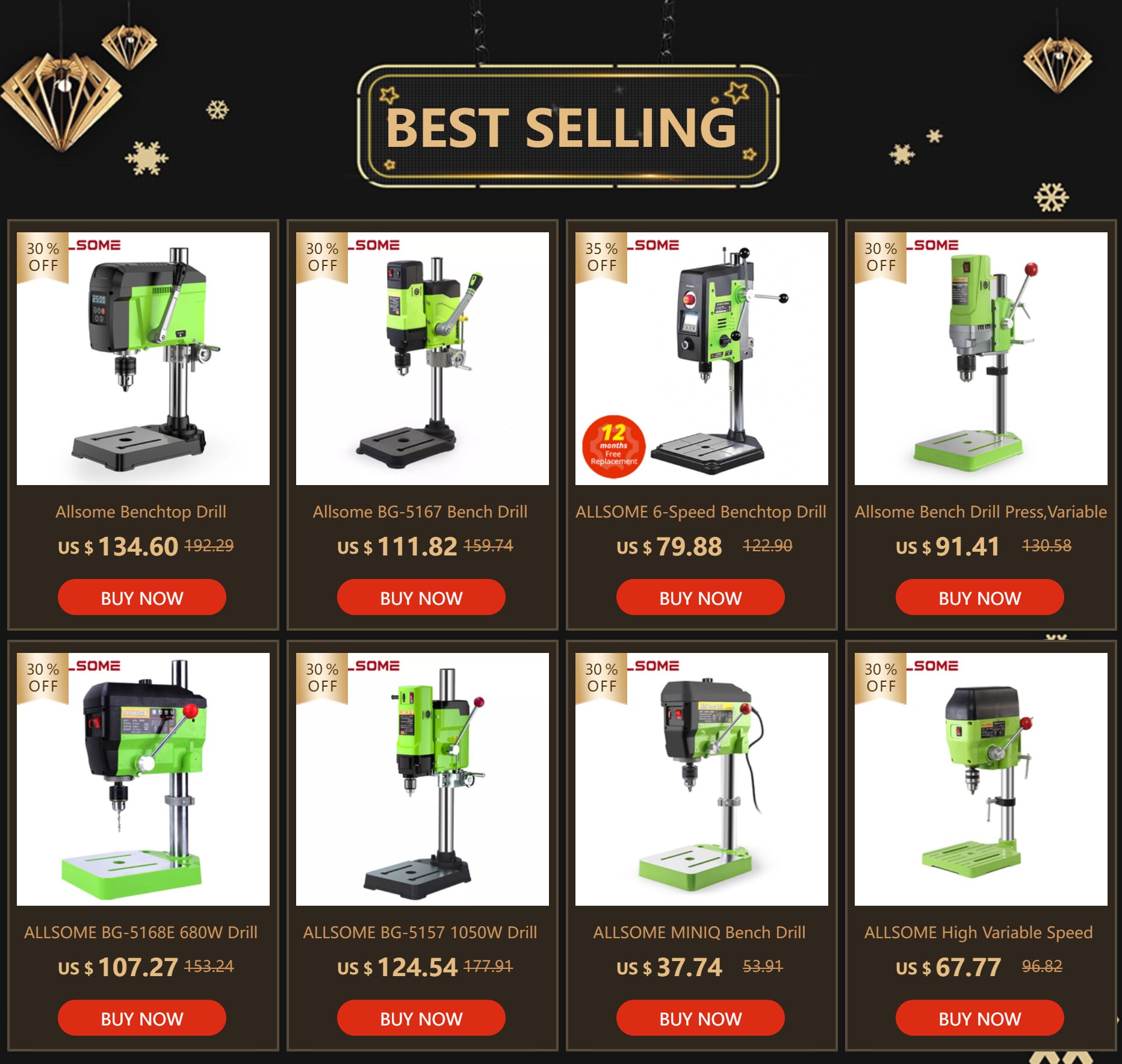 Allsome Étau de Machine 2 Axes 3 inch Étau pour Table croisée Table de fraisage ou Bien Établi