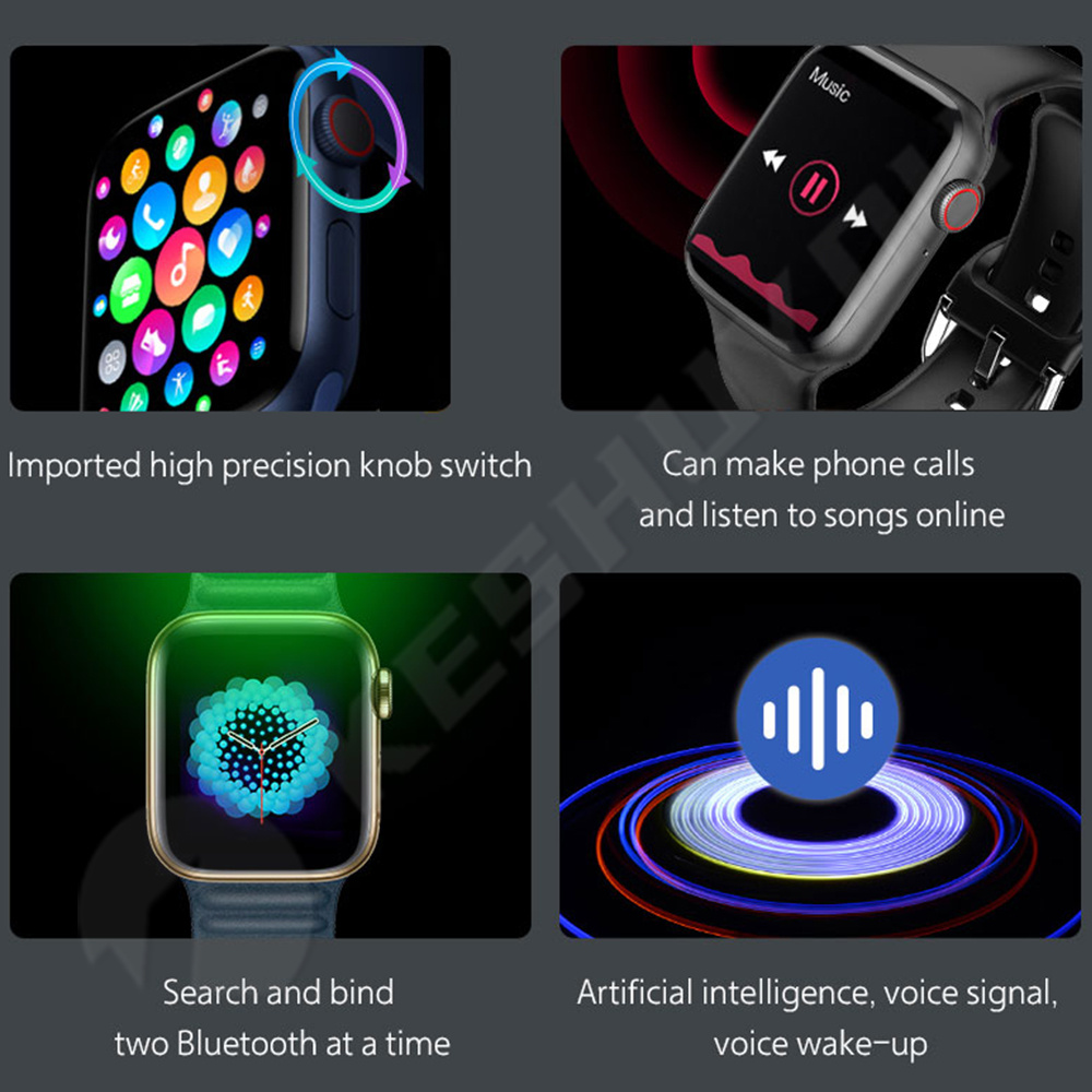Montre connectée 8 Pro pour hommes et femmes, moniteur d'activité physique, avec écran HD, pour téléphones Android et Apple PK i8 pro max Montre connectée 8 Pro pour hommes et femmes, moniteur d'activité physique, avec écran HD, pour téléphones Android et Apple PK i8 pro max