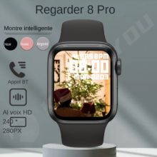 Montre connectée 8 Pro pour hommes et femmes, moniteur d'activité physique, avec écran HD, pour téléphones Android et Apple PK i8 pro max