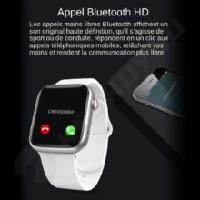 Montre connectée 8 Pro pour hommes et femmes, moniteur d'activité physique, avec écran HD, pour téléphones Android et Apple PK i8 pro max