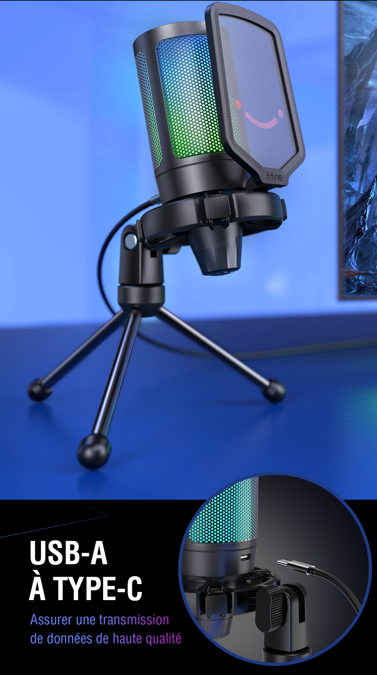 FIFINE – Microphone USB