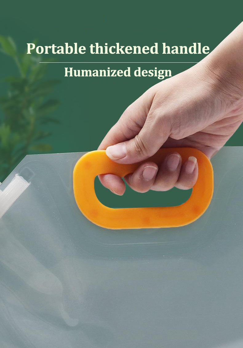 Sac d'emballage épaissi pour céréales, étanche, anti-insectes, pour aliments, riz, haricots, buse