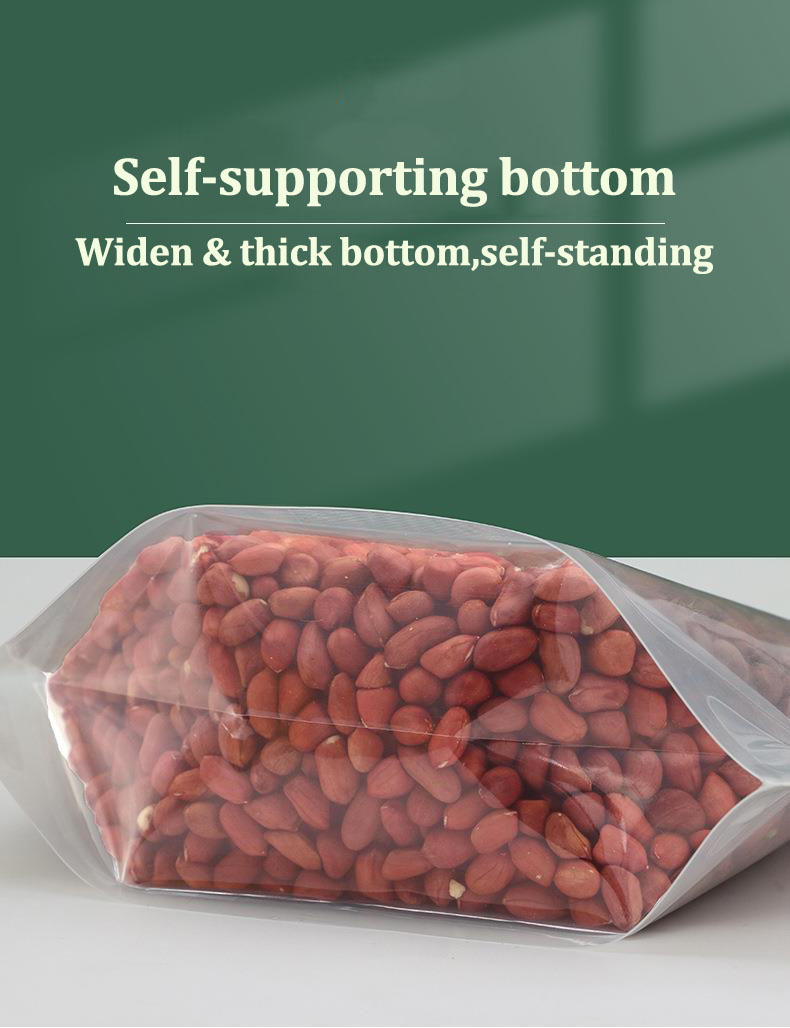 Sac d'emballage épaissi pour céréales, étanche, anti-insectes, pour aliments, riz, haricots, buse