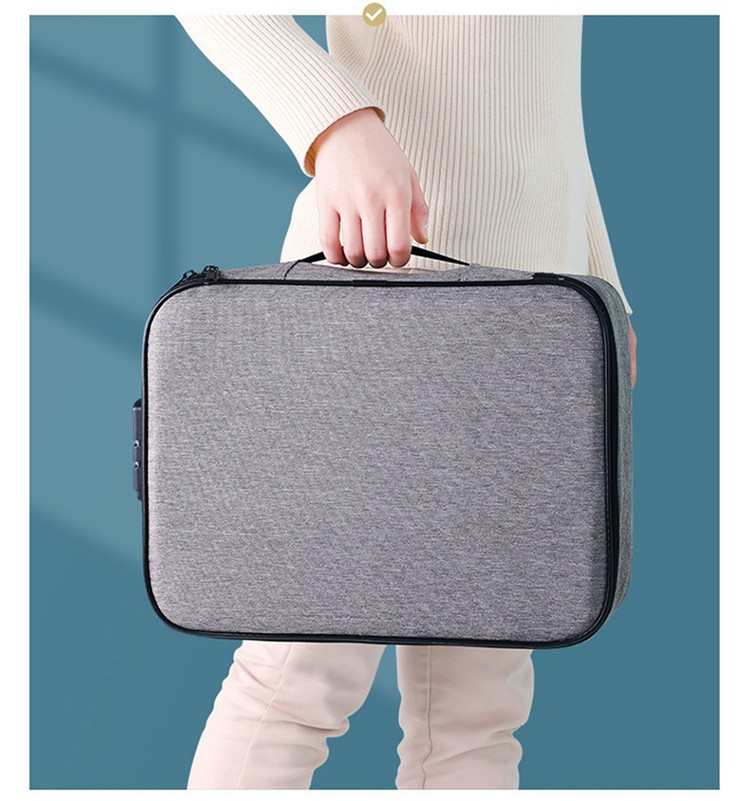 Sac de rangement de documents, organisateur de bureau, papeterie, fichiers de voyage pour femmes, porte-cartes, étui à outils, sac à main, accessoires de bureau à domicile Sac de rangement de documents, organisateur de bureau, papeterie, fichiers de voyage pour femmes, porte-cartes, étui à outils, sac à main, accessoires de bureau à domicile