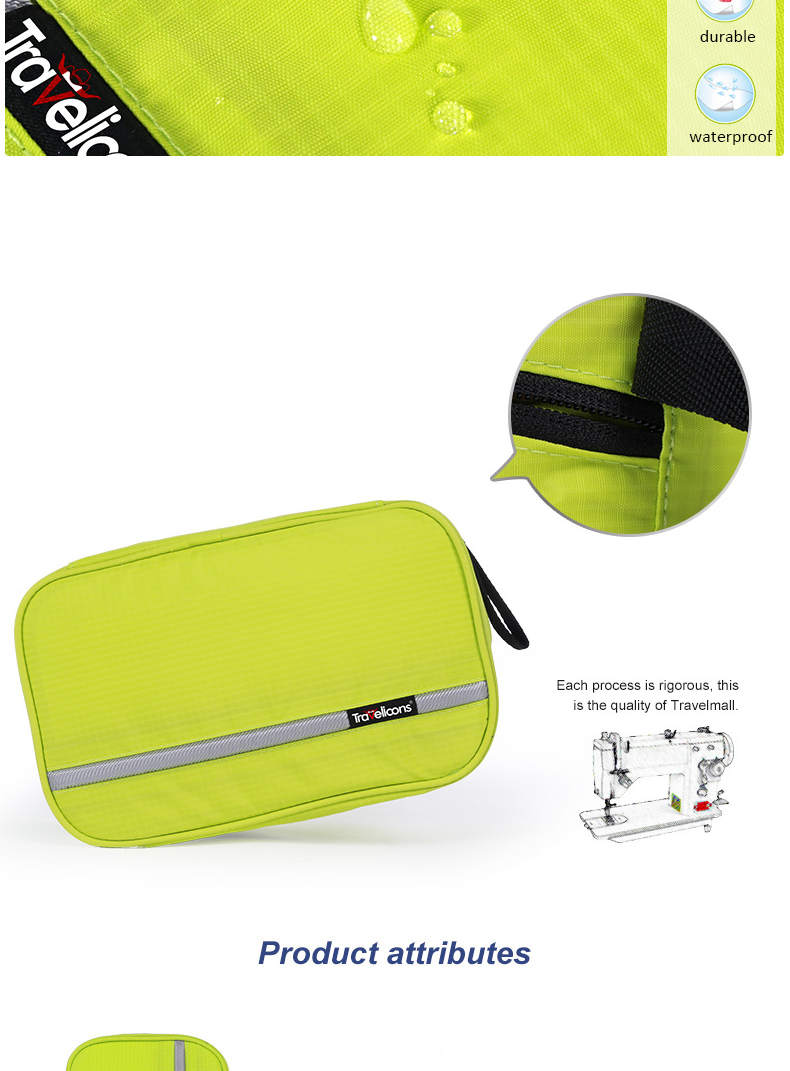 Trousse de Toilette à Suspendre pour Homme et Femme Kit Organisateur de Lavage, Sac de Voyage, pour Maquillage et Cosmétiques, Pochon de Douche à Crochet Robuste