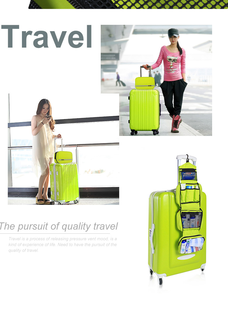 Trousse de Toilette à Suspendre pour Homme et Femme Kit Organisateur de Lavage, Sac de Voyage, pour Maquillage et Cosmétiques, Pochon de Douche à Crochet Robuste