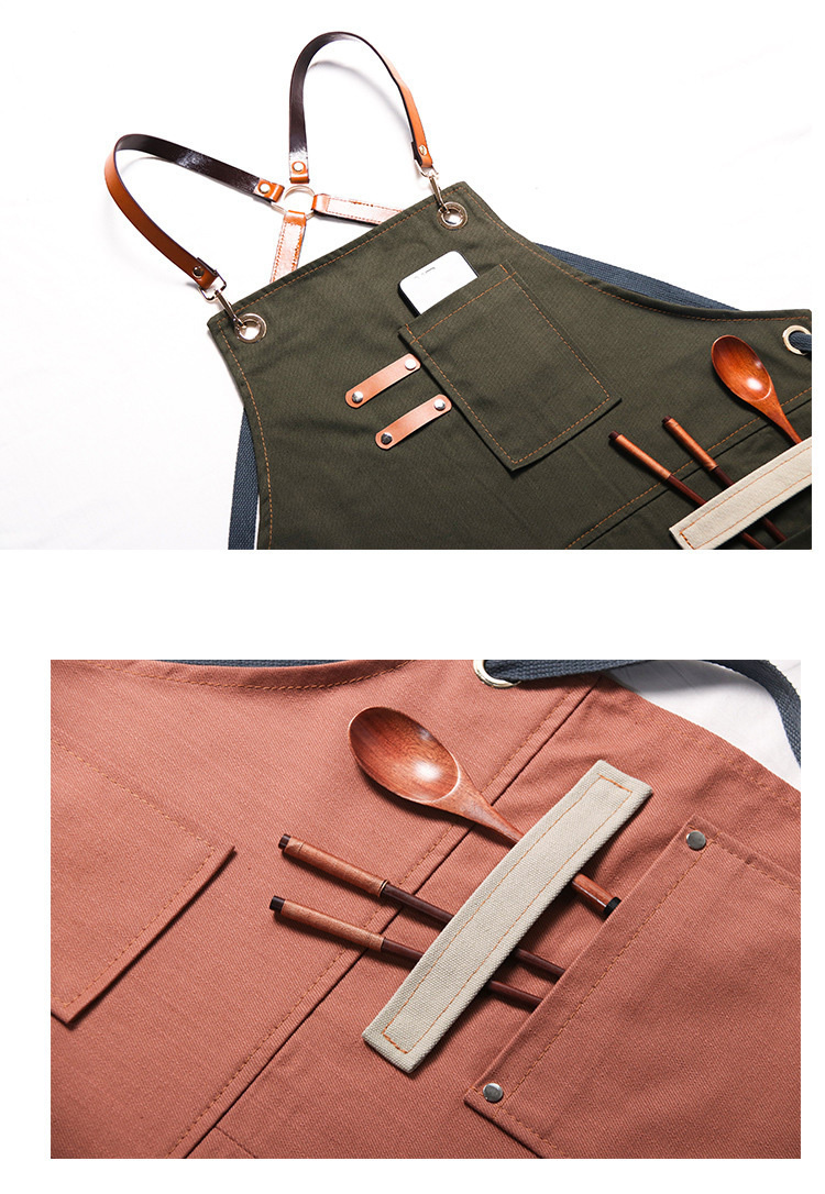 Tablier de maître en toile