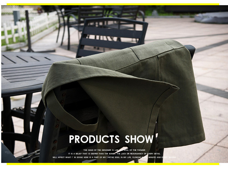 Tablier de maître en toile