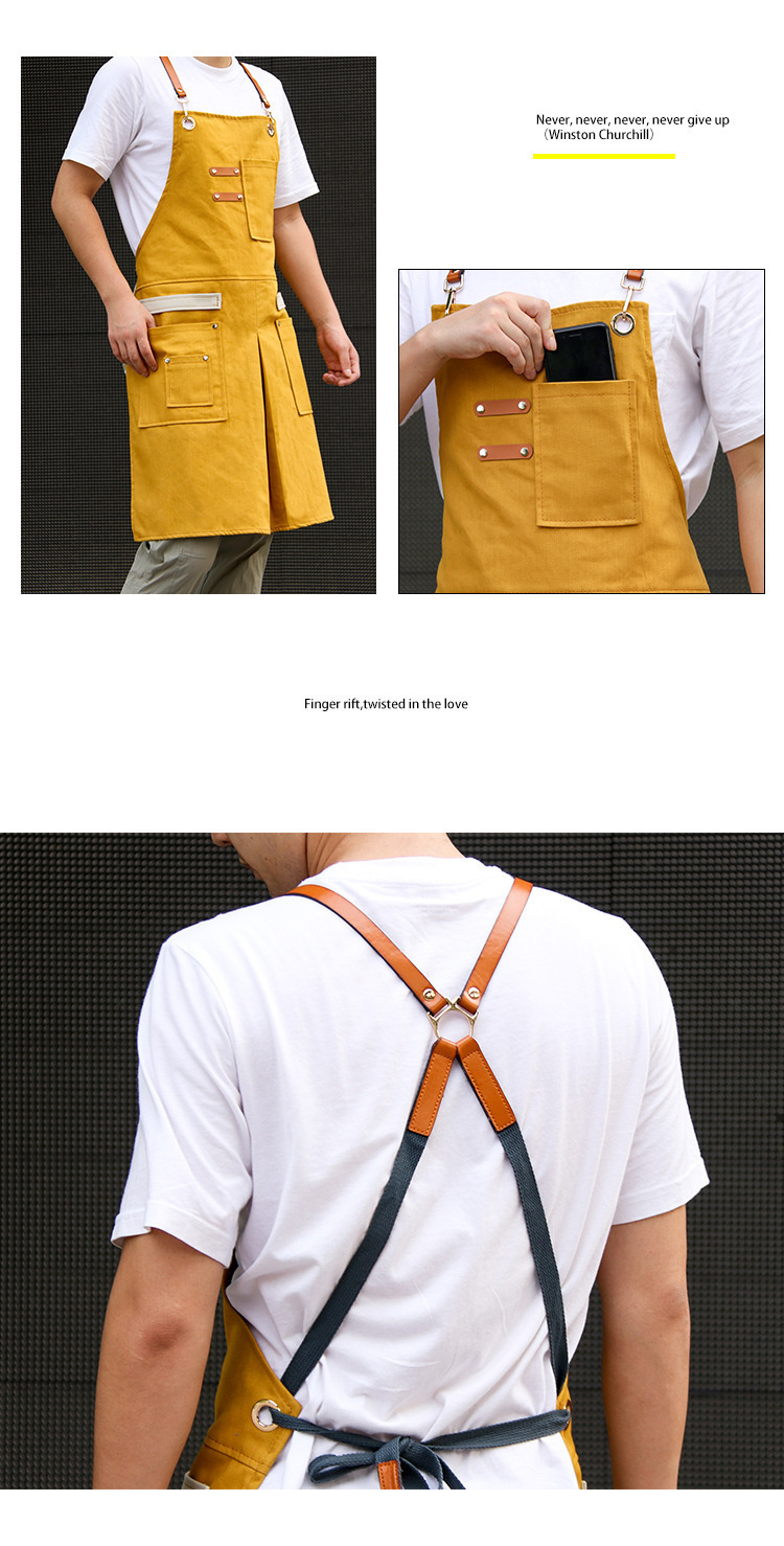 Tablier de maître en toile