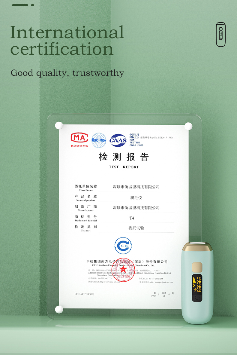 Ipl – épilateur Laser à domicile pour femmes, sans douleur, pour le visage et les jambes