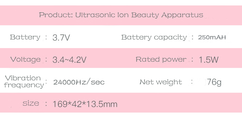 Épurateur de peau ultrasonique