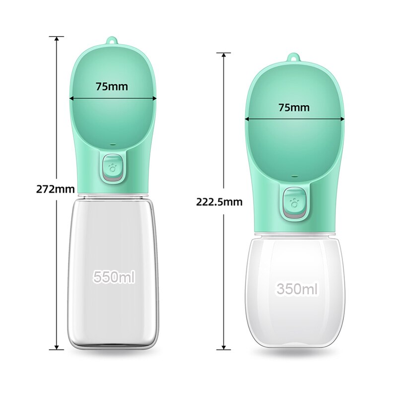 Bouteille d'eau Portable pour petits et grands chiens, bol de marche en plein air, chiot, animal de compagnie, voyage, bol à boire, fournitures pour chiens