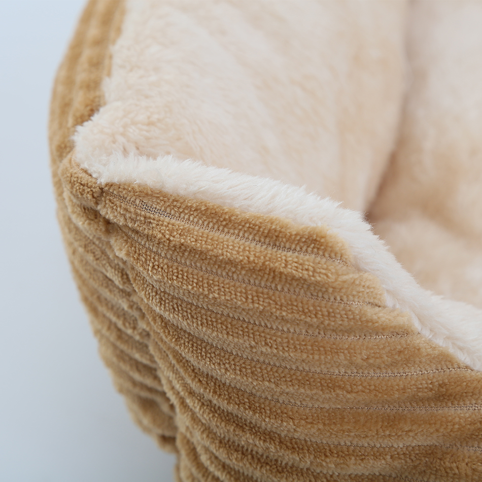 Lit en peluche carré pour animal de compagnie, niche pour chien, chat, moyen et petit, coussin de canapé, maison, fournitures pour animaux de compagnie