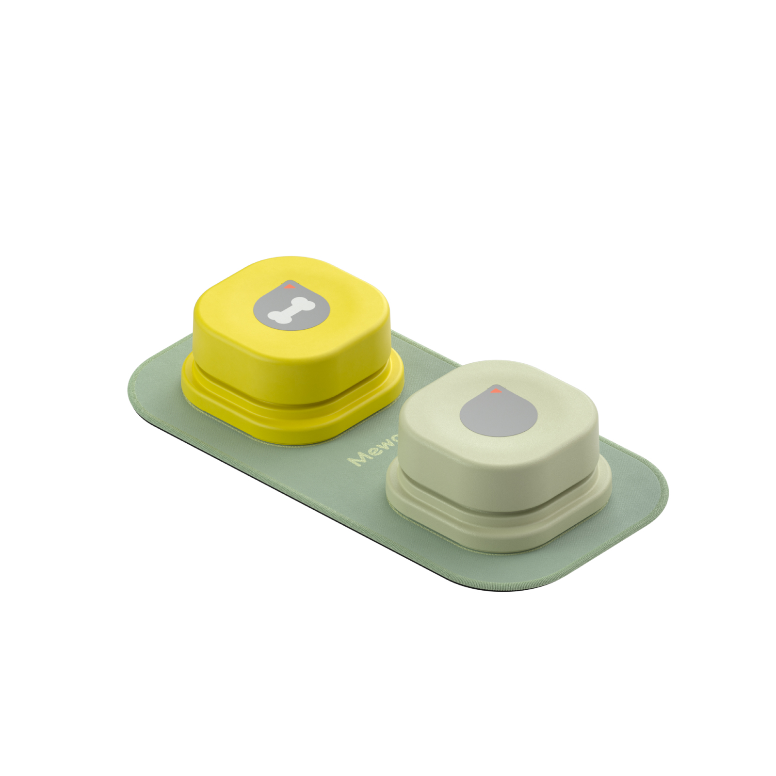 MEWOOFUN – sonnette à bouton pour chien, enregistrement de la Communication vocale des animaux domestiques, formation Interactive, jouet, sonnerie avec Pad et autocollant, facile à utiliser MEWOOFUN – sonnette à bouton pour chien, enregistrement de la Communication vocale des animaux domestiques, formation Interactive, jouet, sonnerie avec Pad et autocollant, facile à utiliser
