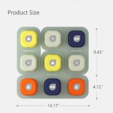 MEWOOFUN – sonnette à bouton pour chien, enregistrement de la Communication vocale des animaux domestiques, formation Interactive, jouet, sonnerie avec Pad et autocollant, facile à utiliser