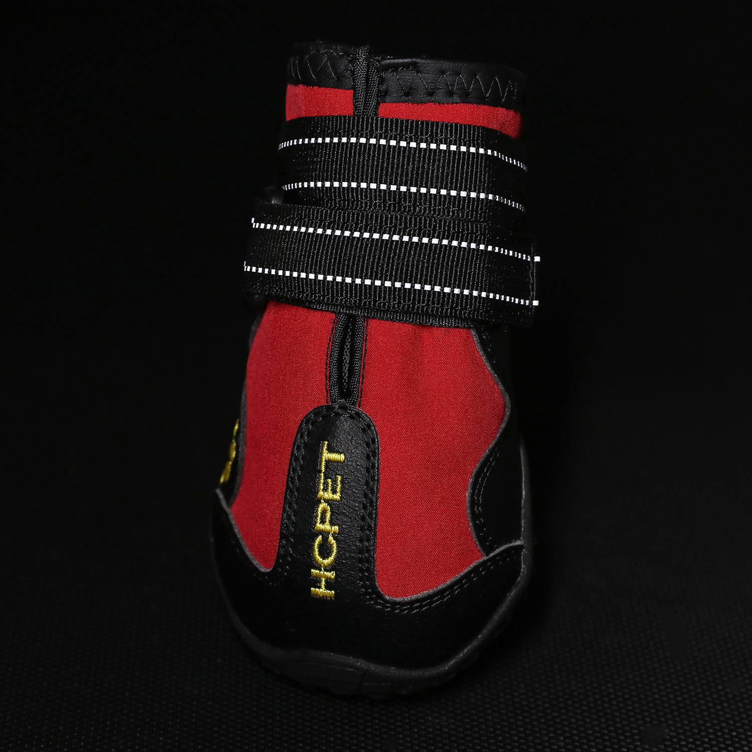 Chaussures réfléchissantes et imperméables pour chien, lot de 4 pièces, bottines chaudes, antidérapantes, idéales pour la neige et la pluie