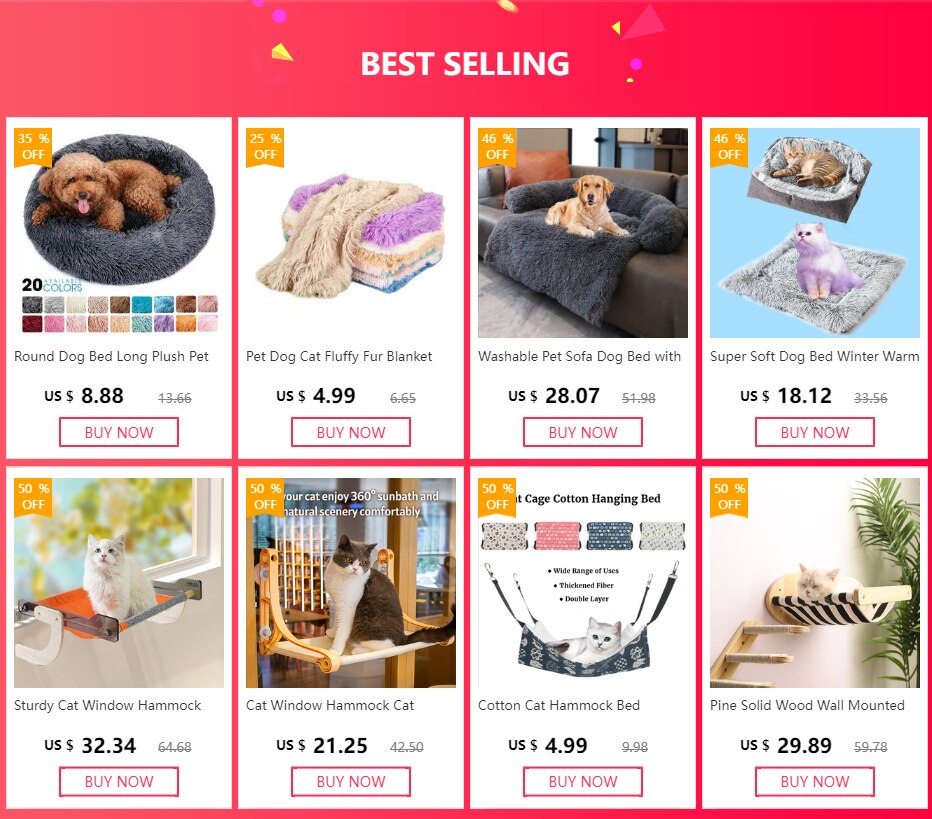 Lit rond en peluche pour animaux de compagnie, niche lavable pour chat, tapis en coton doux, canapé pour petit et grand chien, Chihuahua, panier pour animaux de compagnie