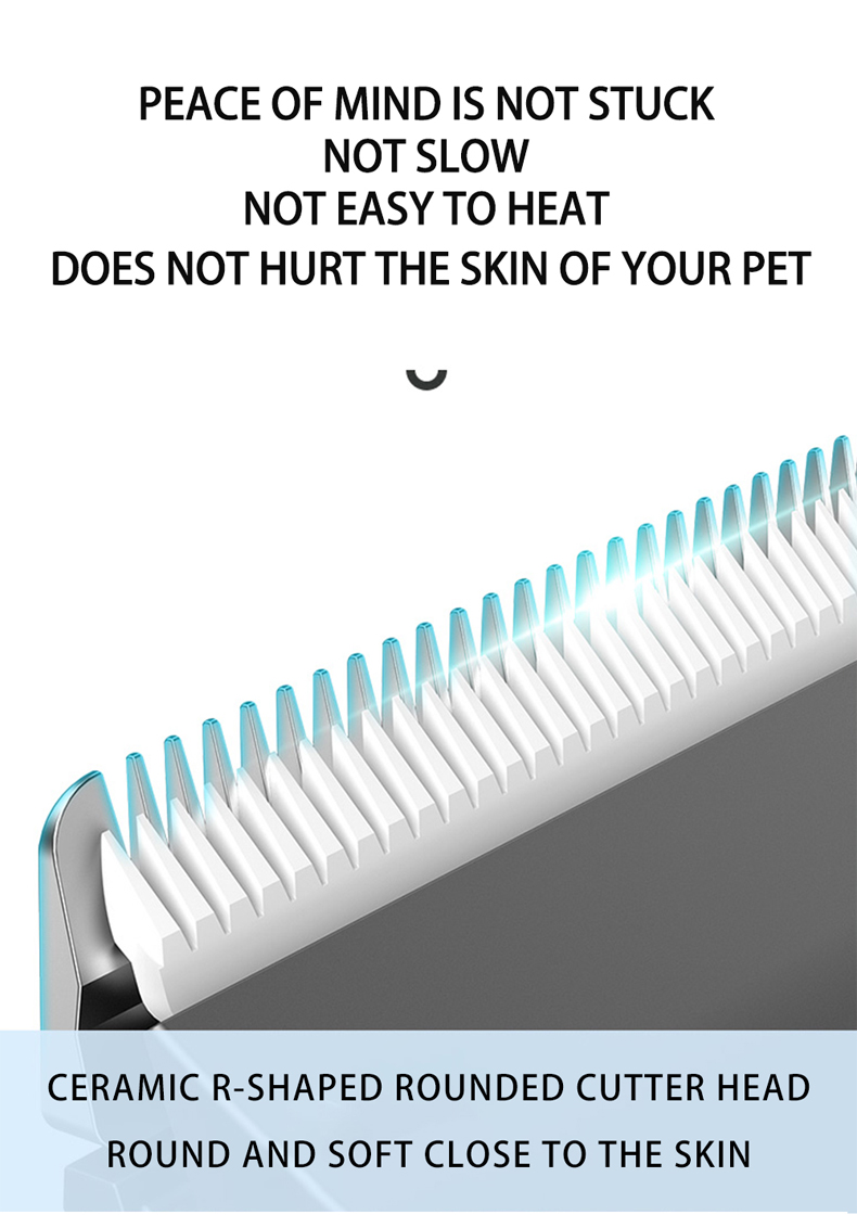 Tondeuse électrique professionnelle pour chiens et chats, accessoire de toilettage pour chiots et chatons, coupe-poils, Kit de Machine pour couper les poils