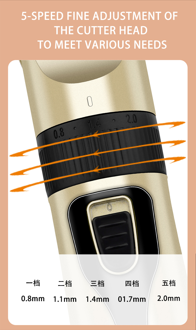 Tondeuse électrique professionnelle pour chiens et chats, accessoire de toilettage pour chiots et chatons, coupe-poils, Kit de Machine pour couper les poils