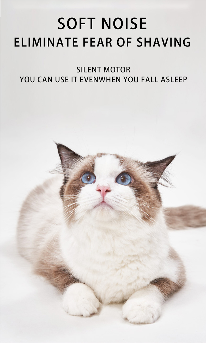 Tondeuse électrique professionnelle pour chiens et chats, accessoire de toilettage pour chiots et chatons, coupe-poils, Kit de Machine pour couper les poils