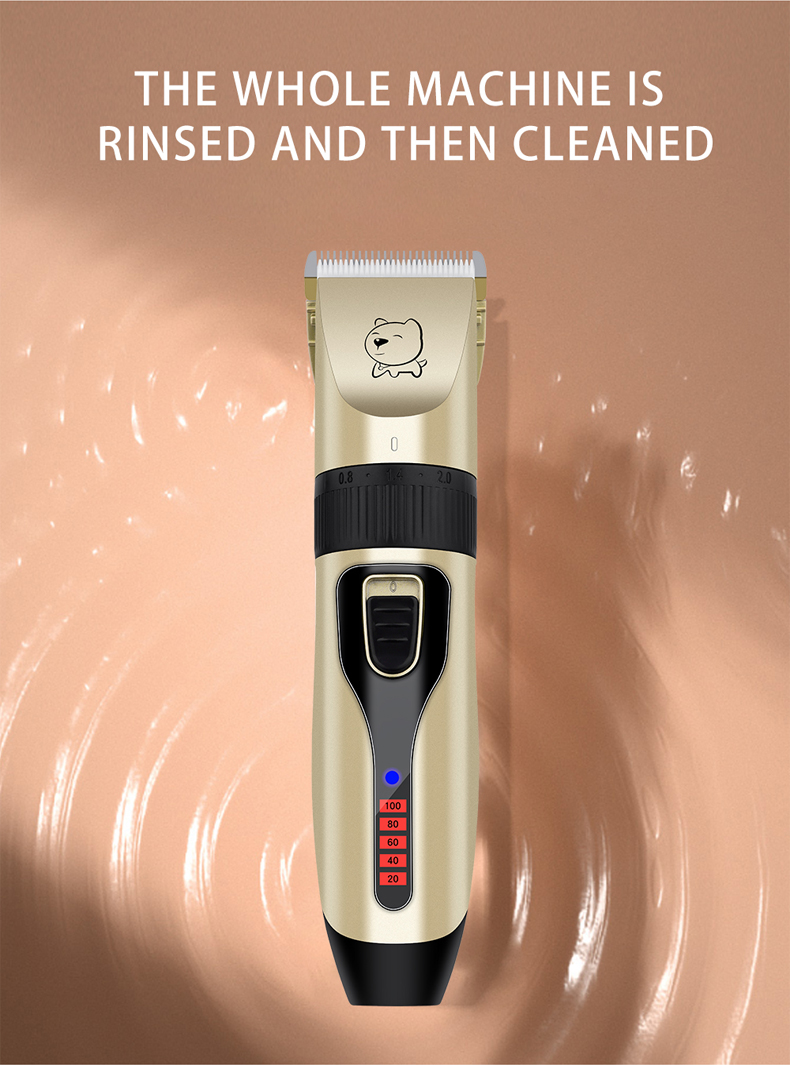 Tondeuse électrique professionnelle pour chiens et chats, accessoire de toilettage pour chiots et chatons, coupe-poils, Kit de Machine pour couper les poils