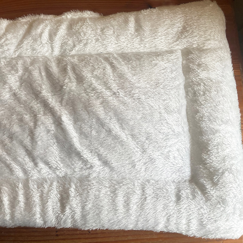 Tapis de couchage chaud pour animaux de compagnie, couverture polaire douce pour animaux de compagnie, litière pour chat, joli matelas, coussin pour petits et grands chiens