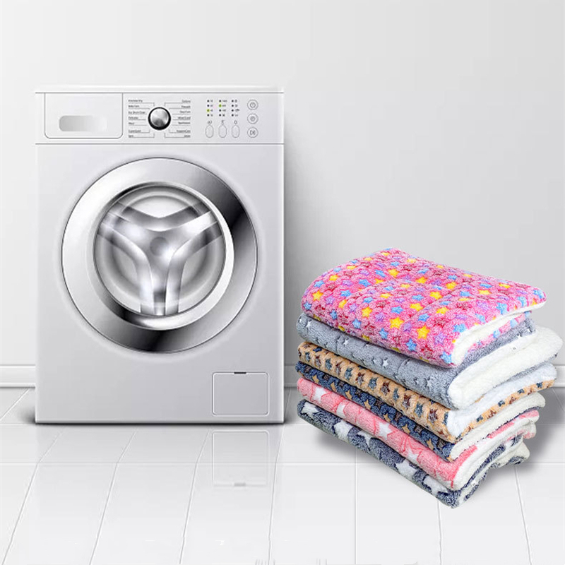 Tapis de couchage chaud pour animaux de compagnie, couverture polaire douce pour animaux de compagnie, litière pour chat, joli matelas, coussin pour petits et grands chiens