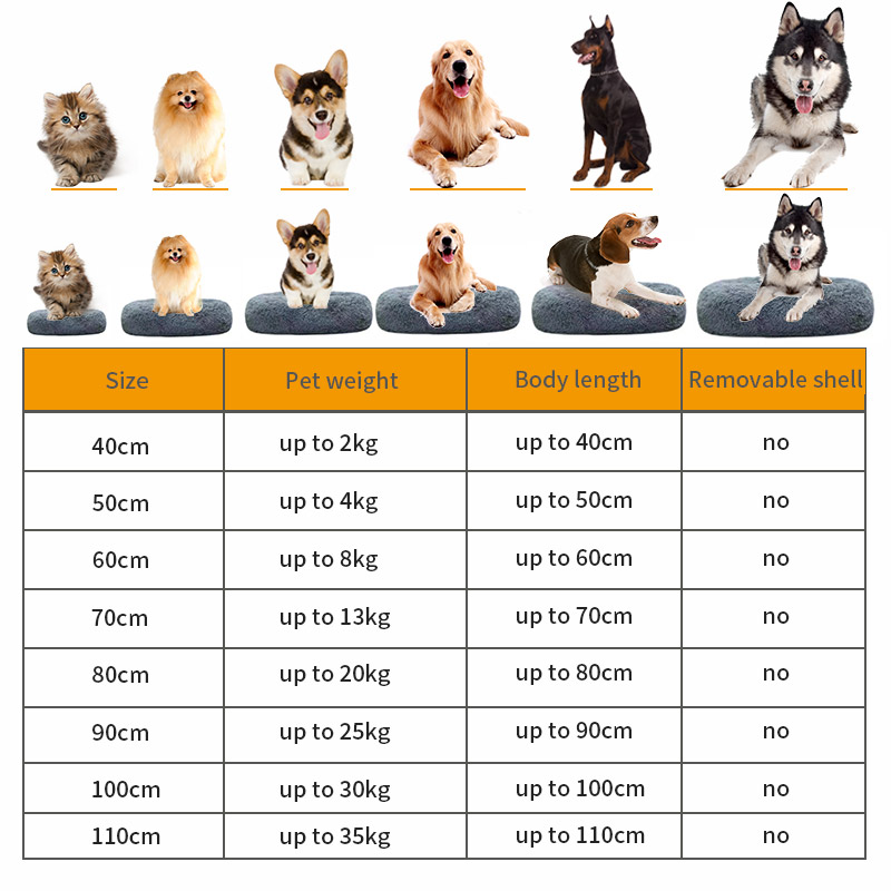 Lit rond et confortable pour chien et chat, niche Ultra douce et lavable, coussin chaud pour l'hiver, pour niche, livraison directe