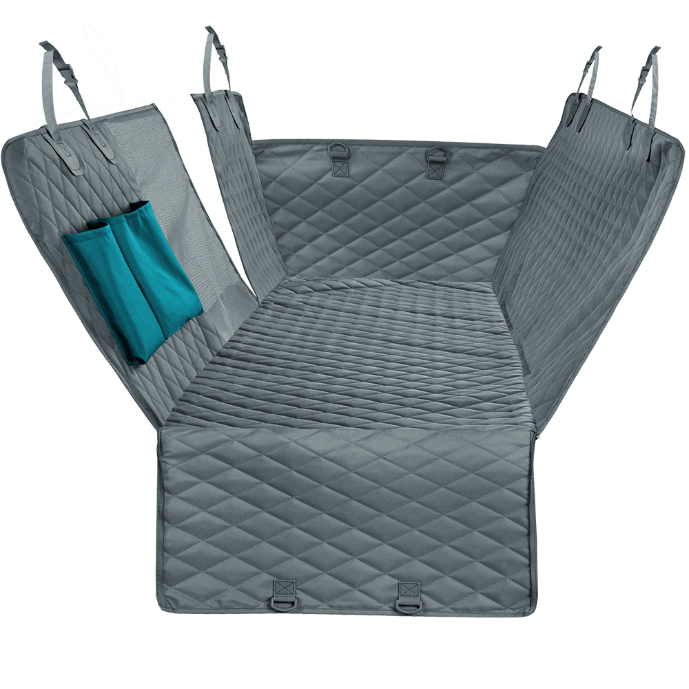 PETRAVEL housse de siège de voiture pour chien, imperméable, pour voyage, transport d'animaux, hamac, tapis de protection pour siège arrière de voiture, transport de sécurité pour chiens PETRAVEL housse de siège de voiture pour chien, imperméable, pour voyage, transport d'animaux, hamac, tapis de protection pour siège arrière de voiture, transport de sécurité pour chiens