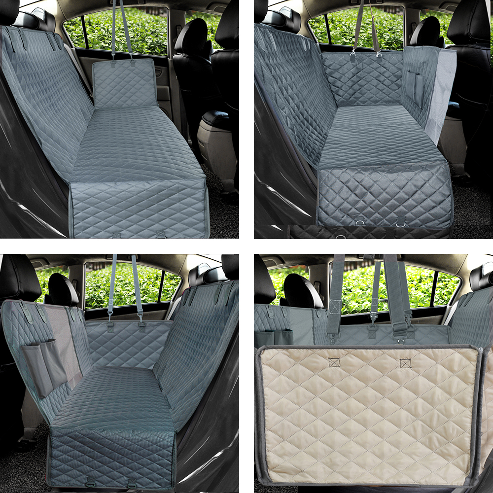 PETRAVEL housse de siège de voiture pour chien, imperméable, pour voyage, transport d'animaux, hamac, tapis de protection pour siège arrière de voiture, transport de sécurité pour chiens PETRAVEL housse de siège de voiture pour chien, imperméable, pour voyage, transport d'animaux, hamac, tapis de protection pour siège arrière de voiture, transport de sécurité pour chiens
