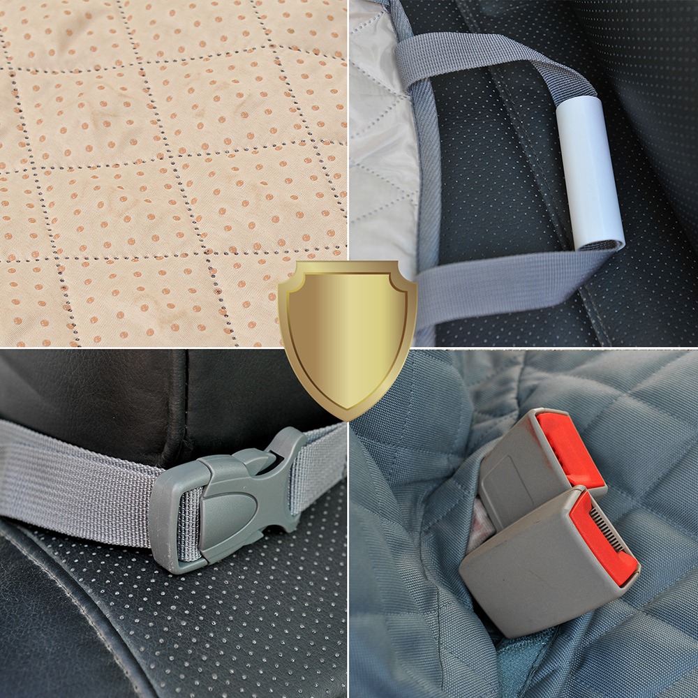 PETRAVEL housse de siège de voiture pour chien, imperméable, pour voyage, transport d'animaux, hamac, tapis de protection pour siège arrière de voiture, transport de sécurité pour chiens PETRAVEL housse de siège de voiture pour chien, imperméable, pour voyage, transport d'animaux, hamac, tapis de protection pour siège arrière de voiture, transport de sécurité pour chiens