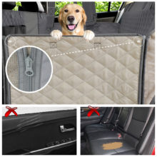 PETRAVEL housse de siège de voiture pour chien, imperméable, pour voyage, transport d'animaux, hamac, tapis de protection pour siège arrière de voiture, transport de sécurité pour chiens