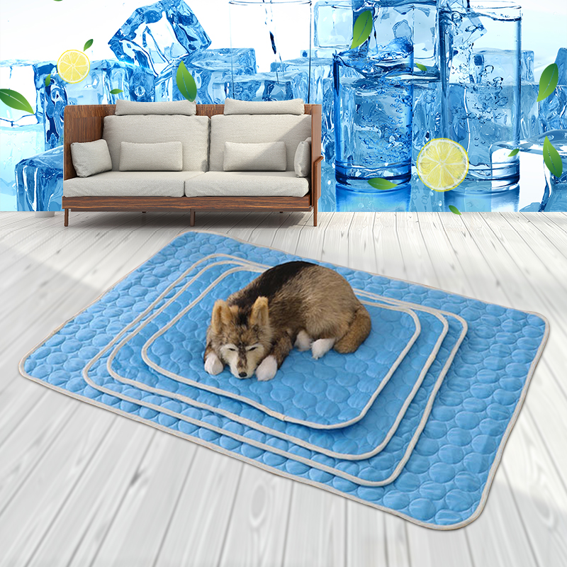 Livraison gratuite Tapis rafraîchissant pour animaux de compagnie, accessoire d'été, pour chiens et chats, canapé, respirant, lavable, pour les petits, moyens et grands chiots et chatons, pour vo